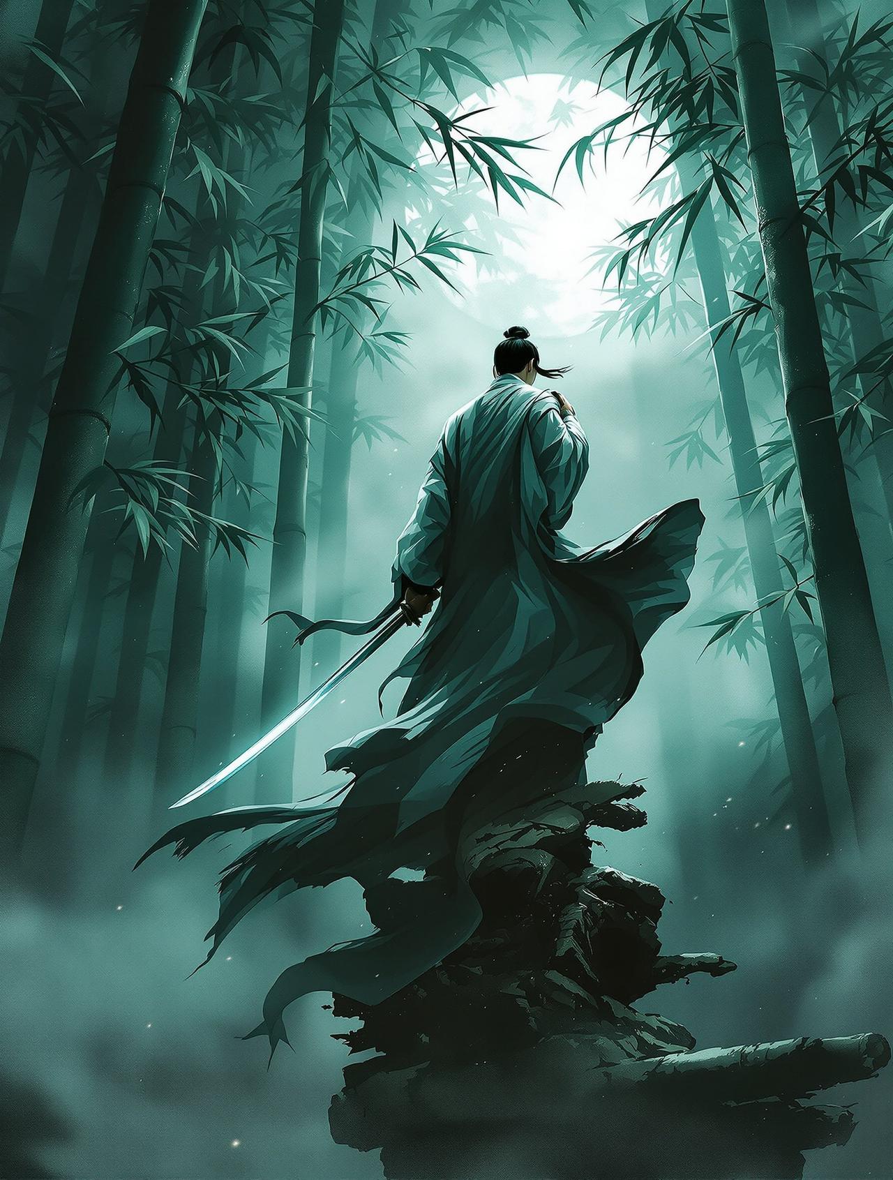 91免费网站作品《江湖夜雨》高清海报